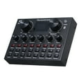 thumbnail image 1 of V8 Plus Live Sound Card with Audio Cable USB Cable BT Accompaniment Sound Effects Universal for Phone Computer, 1 of 7