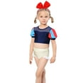 thumbnail image 1 of Toddler Little Girls Princess 2-Piece Tankini Swimsuit Swimwear, 1 of 6