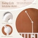 thumbnail image 5 of Perchero móvil giratorio 360° para cuna Brazo móvil de madera para cuna Brazo móvil blanco para cuna Diseño de nube Accesorios ajustables para cuna Juego de resbalones, 5 of 8