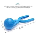thumbnail image 5 of 5pcs Snow Shaper Molds, Soccer Ball Mold Snowball Maker Tool For Snow Fights, Snow Ball Clip For Kids And Adults Winter, 5 of 5