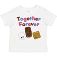 thumbnail image 3 of Inktastic Together Forever- S'mores Boys or Girls Toddler T-Shirt, 3 of 5