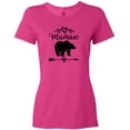 thumbnail image 3 of Inktastic Mamaw Bear Grandma Women's T-Shirt, 3 of 5