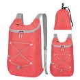 thumbnail image 4 of 12L Mountaineering Backpack Waterproof Ultralight Storage Knapsack Foldable Lightweight Zippers Rucksack Travel Trip Bag (Pink), 4 of 12