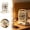 B, variant on YIJIA 9.4 Inch ABS USB Charging Rotatable Square Table Fan With Top Handle, Digital Display Portable Personal Cooling Fan For Bedroom Office Workstation, 1 Pack