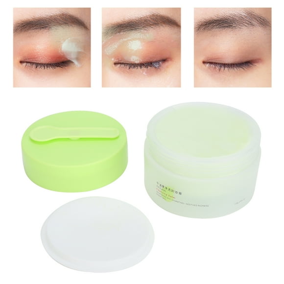 Makeup Remover, Particle Technology Deeply Cleaning Quick Remover Make Up Remover Cream with Digging Spoon for Facial Care for Facial Cleansing