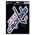 thumbnail image 1 of Wincraft Washington Capitals Shimmer Decal 5 by 7-Inch Hockey, 1 of 1