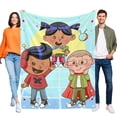 thumbnail image 1 of Xavier Riddle y el Museo Secreto anti-pilling, suave, ligera, esponjosa y acogedora de lujo para hogar y cocina – Perfecta para niños y adultos,110X70cm, 1 of 6
