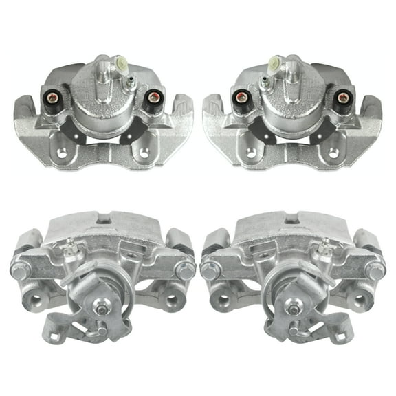 AutoShack Front & Rear Brake Calipers Replacement for 2005-2009 Chevrolet Uplander 2005-2007 Buick Terraza 2005-2007 Saturn Relay 2005-2009 Pontiac Montana 4-PC Set