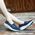 thumbnail image 5 of Tanleewa Women Casual Shoes Lace Lightweight Breathable Slip-on Shoes Summer Sneakers Shoe Size 8.5, 5 of 8
