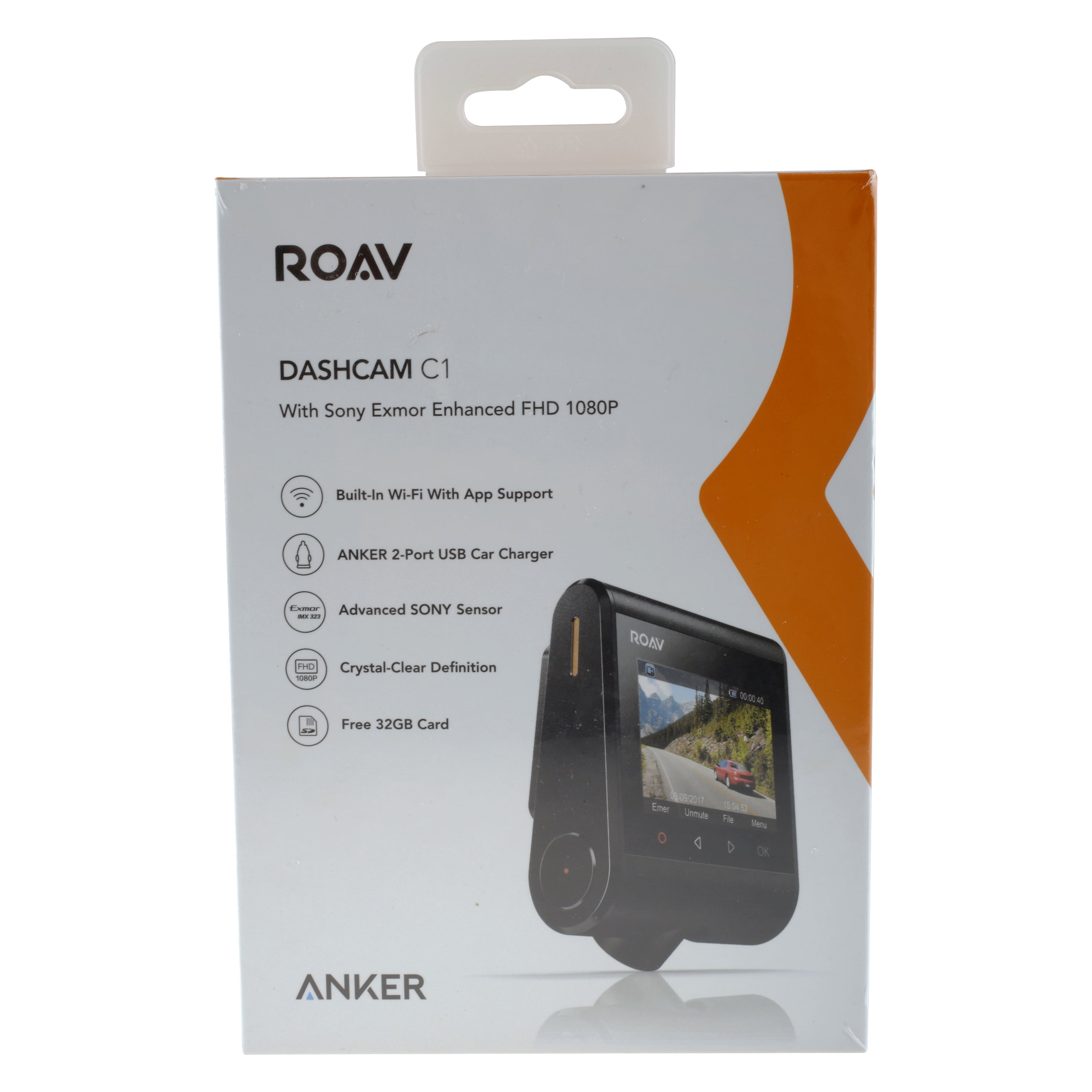 Anker R2113Z11 Roav DashCam C1 1080p FHD 2.4