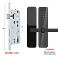 thumbnail image 3 of App Control Smart Lock Digital Locks With Handle Keypad Electronic Door Lock For Home Hotel Rental Bluetooth Connect ,Easy Installation, 3 of 4