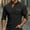 Black, variant on Tawop Mens Shirts Long Sleeve Pullover Button Pocket Casual Vintage