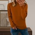 thumbnail image 7 of Turtleneck Sweater Women's Fashion Clothes For Every Occasion Cotton Linen Cardigan Summer Chic Sweaters For Women, 7 of 7