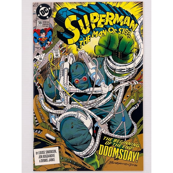 Superman: The Man of Steel #18 Comic Book