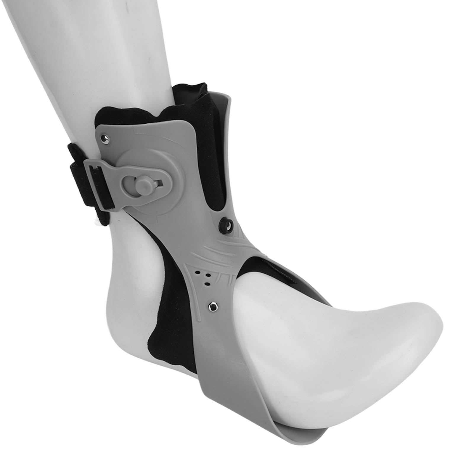 Foot Orthosis Support, Soft Foot Drop Brace, Adjustable Buckle Posture Correct Ankle Foot Orthosis For Hemiplegia, Wrap Compression Improve Gait For Man Woman