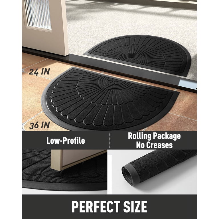 3x5 Foot Heavy Duty Doormat - Non-Slip Rubber Backing, Custom Sizes Available For High Traffic Entrances