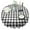 Black And White-1, variant on Gray White Plaid Checkered Pattern Round Tablecloth 60"x60",Wrinkle Wipeable Table Cloth for Kitchen Dining Room Picnic Patio Party