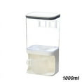 thumbnail image 6 of Libitree Wall-Mounted Plastic 31 cm Dry Food Dispenser with Sealing Ring, 6 of 6