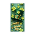 thumbnail image 3 of zhangmingg St Day Door Banner Large Decoration with Rope for Front Porch Indoor Outdoor Saint Party Celebration Photo Background, 3 of 6