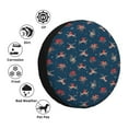 thumbnail image 4 of Salouo Octopus Print Spare Tire Cover 14-17 inch Spare Tire Protector Universal Tough Tire Wheel Cover for Trailer SUV and Truck-15 inch, 4 of 6