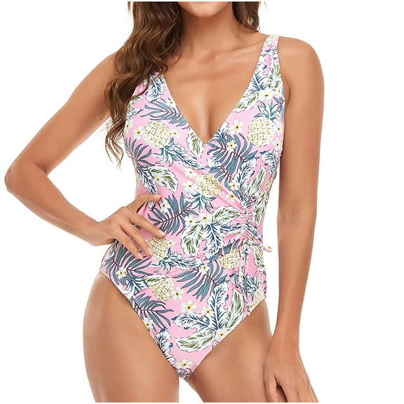 VerPetridure One Piece Swimsuit Women Tummy Control Women One Piece Solid Swimsuits Tummy Control Swimwear Tankini Beachwear Swimdress