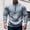 Gray, variant on Men's Big and Tall Pullover Sweatshirt with Stand Collar and Sports Pocket for Fashion
