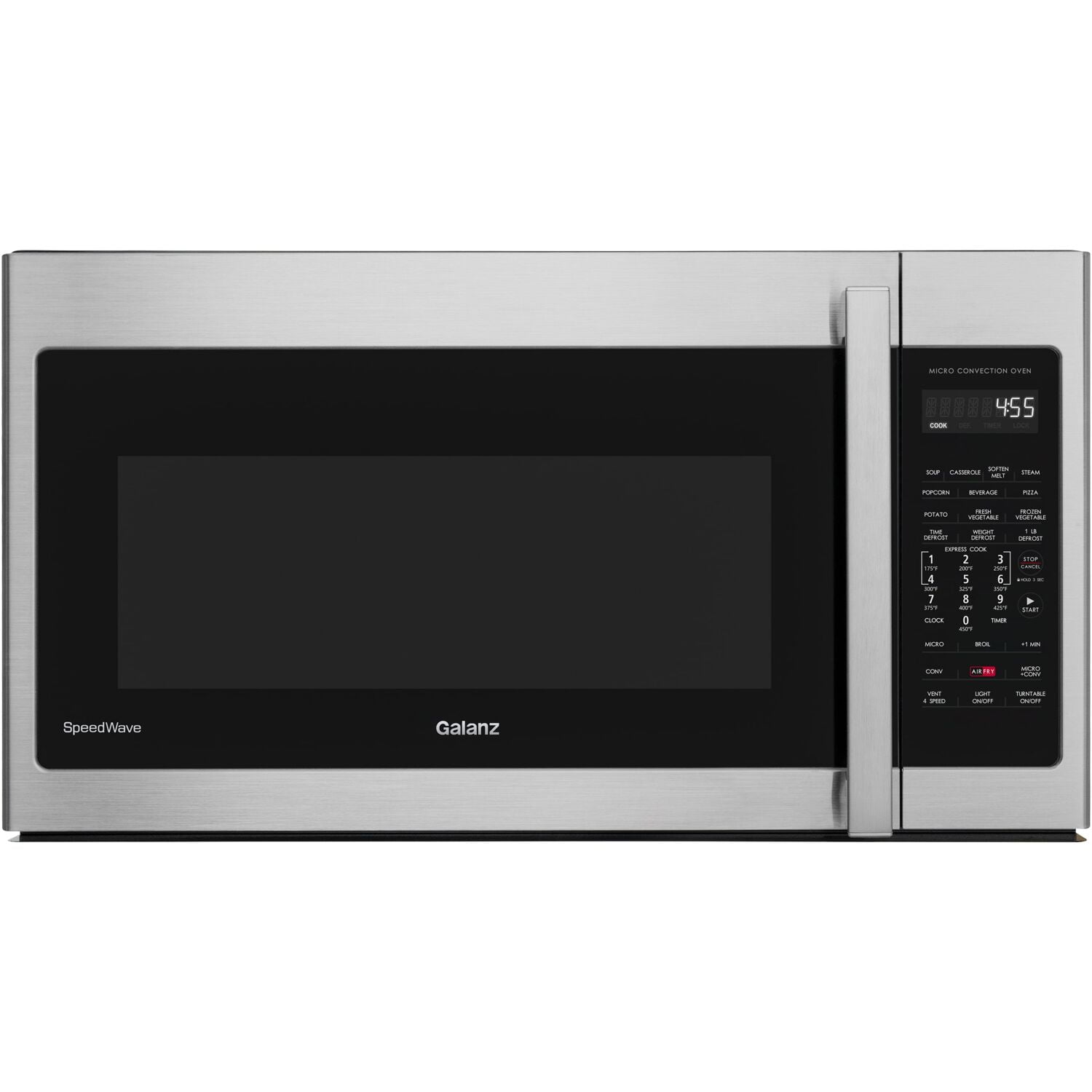 Galanz 1.7 cu ft Over the Range Microwave with Air Fry and Sensor