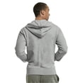 thumbnail image 3 of COUVER Men's Active Casual Cotton Terry Zipper Hoodie, Heather Grey M, 1 Count, 1 Pack, 3 of 4
