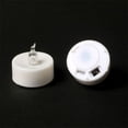 thumbnail image 6 of 12Pcs LED Flickering Tealight Candle Attachable Clip Dinner Desktop Accessories, 6 of 21