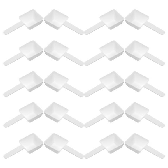 LEORX 40 Pcs Measuring Spoon For Accurate Measurement In Home Use And Commercial Applications With Plastic Material