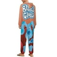 thumbnail image 3 of Blue'S Clues Women Men Pajamas Zipper Onesie Jumpsuit Hooded One Piece Sleepwear, 3 of 8