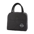 thumbnail image 1 of Box Lunch Bag High Capacity Reusable Tote Heat Preservation Dinner Insulation Hangbag, 1 of 5
