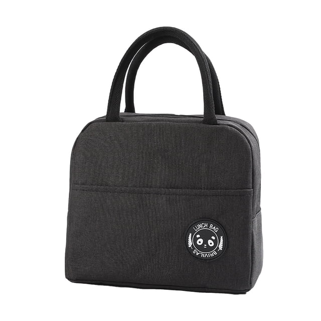 Box Lunch Bag High Capacity Reusable Tote Heat Preservation Dinner Insulation Hangbag