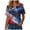 Blue, variant on idosla 250 Anniversary USA Tshirt Women USA 250th Anniversary Patriotic American Tops 1776-2026 (Blue, S)