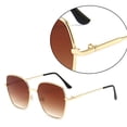 thumbnail image 3 of Gafas de sol vintage para mujeres y hombres estilo retro clásico, gafas de sol de gran tamaño para mujeres, 3 of 5