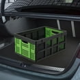 thumbnail image 2 of Caisse Pliable Robuste 55 L – Caisse à Lait Pliable avec Poignées Latérales et Conception Empilable, Contenant de Rangement Pliable pour Aliments, Boissons, Livres, Outils – Caisse en Plastique Gain de Place pour la Maison, le Garage, 2 of 8