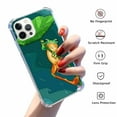 thumbnail image 2 of Lotus Frog Case for iPhone 14 Pro Max ,Aesthetic Art Design Pattern TPU Shock Proof Cover Case, 2 of 5