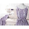 thumbnail image 6 of Soimoi Cotton Satin Spandex Purple Fabric By the Yard - 54 Inch Wide -Tie & Dye Fabric - Colorful and Bohemian Prints for Fashion and Crafts Printed Fabric, 6 of 6
