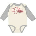 thumbnail image 3 of Inktastic Ohio Boys or Girls Long Sleeve Baby Bodysuit, 3 of 5