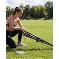 thumbnail image 3 of 16.7ft Portable 2-in-1 Pickleball & Badminton Net Combo,Adjustable Height 3.5-5.1ft, Outdoor Sports Game Sets with 4 Paddles,2 Rackets,3 Balls, Easy Setup for Competitive/Recreational Indoor Backyard, 3 of 8
