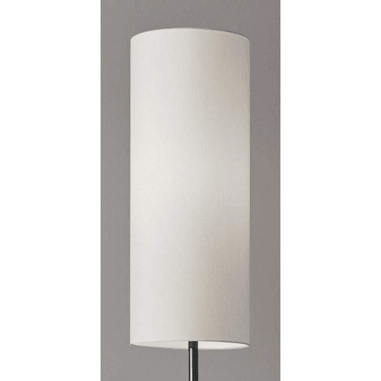 Dramatic Floor Lamp Bell Shaped Base In Black Nickel Finish Metal Dramatic Floor Lamp Bell Shaped Base In Black Nickel Finish Metal