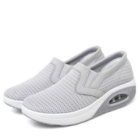 

Women‘s Air Cushion Sock Sneakers Breathable Non-slip Slip On Sports Shoes Casual Walking Shoes