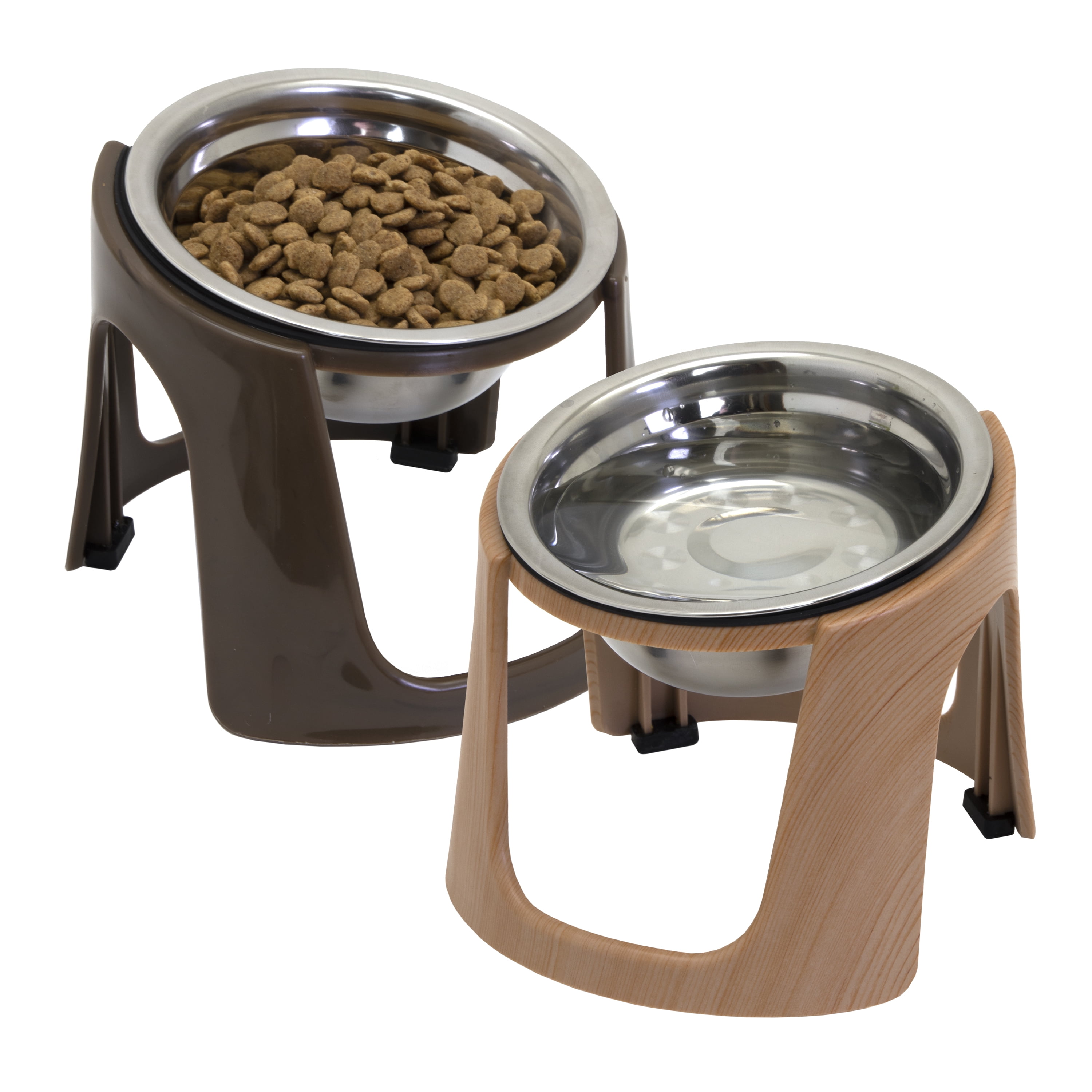SportPet Designs Stainless Steel Bowls with Stands