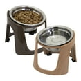 thumbnail image 2 of SportPet Designs Stainless Steel Bowls with Stands, 2 of 8