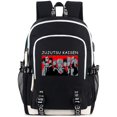 thumbnail image 6 of Roffatide Anime Jujutsu Kaisen Itadori Yuji Laptop Backpack with USB and Headphone Ports for Youngsters , Black, 6 of 7