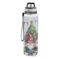 thumbnail image 2 of Gnomes Christmas Trees Sports Water Bottle Portable Travel Mug 32oz BPA Free Leak Proof Straw Transparent Tritan for Gym Yoga Cycling Camping, 2 of 7