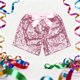 thumbnail image 5 of Pantalones cortos de lentejuelas con lazo de color sólido para niños con cintura elástica, ropa de actuación para festivales, pantalones de baile, pantalones de poliéster para niños, 5 of 5