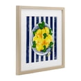 thumbnail image 3 of Stupell Industries Make Lemonade on Stripes Birch Framed Print Under Glass design by Lori Mosley, 13 x 13, 3 of 10