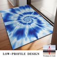 thumbnail image 3 of Blue Tie Dye Mandala Pattern Door Rugs,Washable Non Slip Door Mats Indoor,Decorative Door Mats,Entry Mat Indoor for Entrance,Bedroom,Kitchen,Bathroom,20"x32", 3 of 6