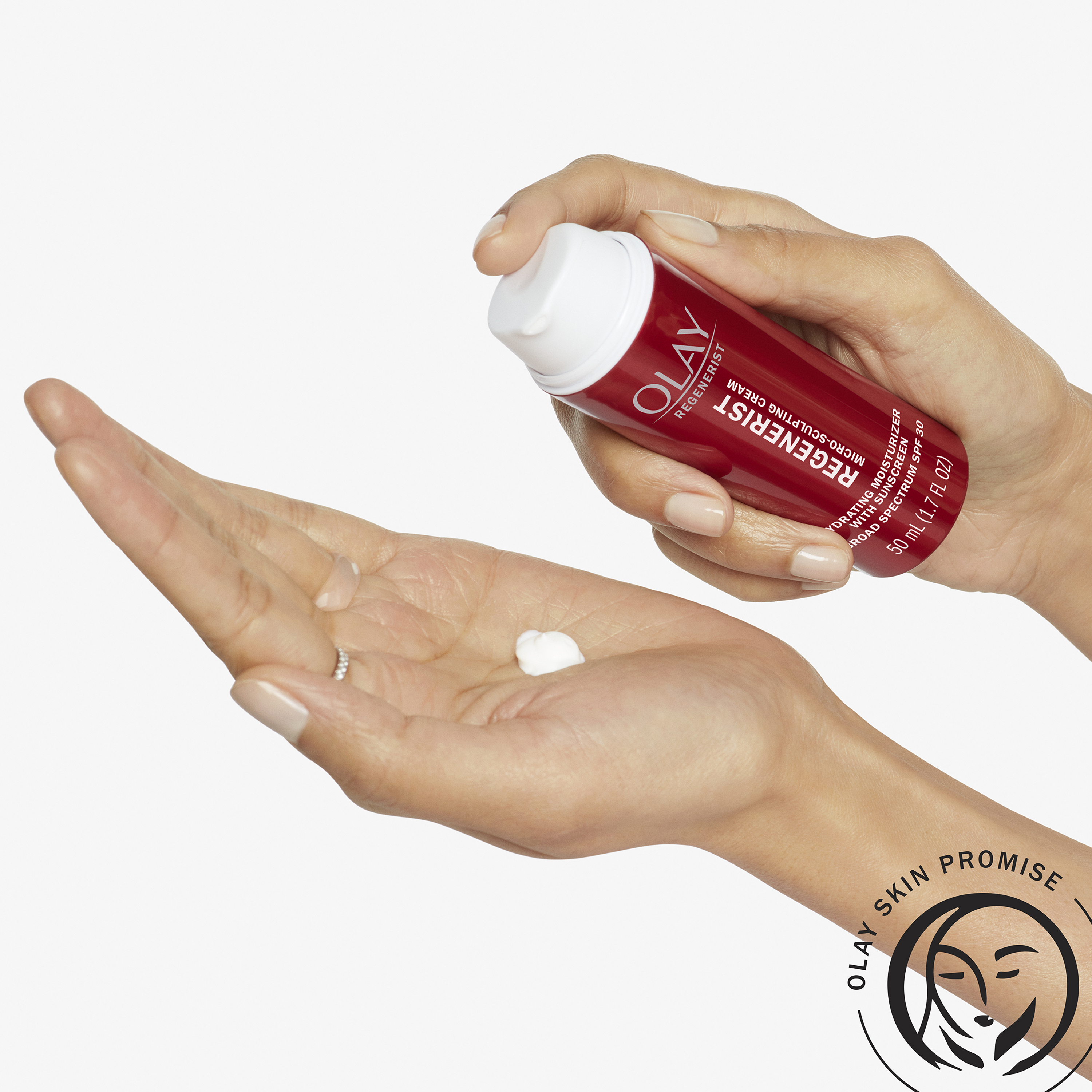 Olay Regenerist Micro-Sculpting Cream Moisturizer, SPF 30 Sun Protection for All Skin Types, 1.7 oz - image 5 of 11